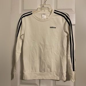White Adidas Sweatshirt